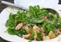 salade met gerookte zalmforel